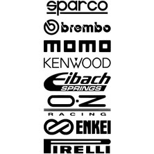 Arka Cam Yazıları Oto Özel Yeni Sticker Siyah 20 x 40 cm