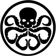 Ahtapot Sticker Oto Motor Laptop Duvar Folyo Sticker 10 x 10 cm