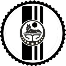 Çeçen Bayrağı Tasarım Sticker 20 x 20 cm