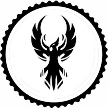 Kartal Desen 4.model Tasarım Sticker 10 x 10 cm