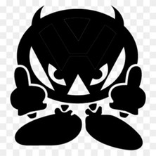 Kızgın Emoji (Duvar-Tekne-Vitrin-Dekor) Sticker 60 x 52 cm