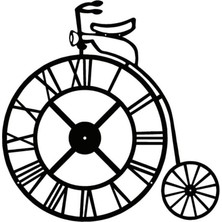 Klasik Bisikletler Oto Motor Laptop Duvar Folyo Sticker (Tip 2) 15X15 cm