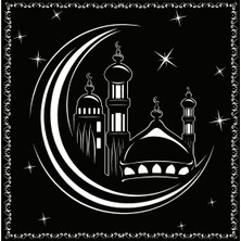 Cami Silueti Model 1 Oto Sticker 30 x 30 cm