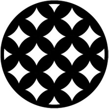 Çiçek Deseni (Oto-Motor-Laptop-Duvar-Dekor) (Tip 18) 10 x 10 cm