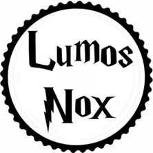 Lumos Nox Tasarım Sticker 30 x 30 cm