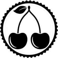 Kiraz Tasarım Sticker 20 x 20 cm