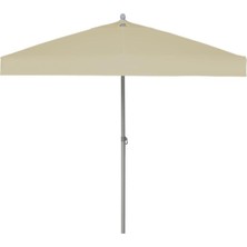 200X200 Kare Şemsiye Bej, Şık ve Kullanışlı Dış Mekan Koruyucu