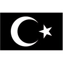 Türk Bayrağı Sticker (Oto-Motor-Laptop-Duvar-Dekor) 10 x 6 cm