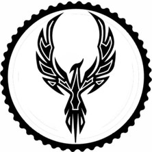 Kartal Desen 3.model Tasarım Sticker 20 x 20 cm