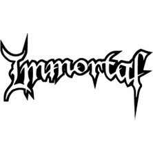 Immortal Sticker Oto Motor Laptop Duvar Folyo Sticker 30X18 cm