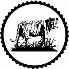 Kaplan Tasarım 1.model Sticker 10 x 10 cm