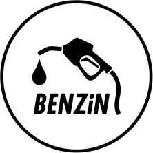 Yakıt Depo Kapağı Model 30 Oto Özel Yeni Sticker Siyah 10 x 10 cm