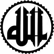 Kaligrafik Allah Lafzı Şerifi 1.model Sticker 10 x 10 cm