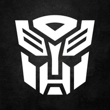 Transformers Oto Motor Laptop Duvar Folyo Sticker 10 x 10 cm