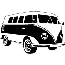 Klasik Arabalar Oto Motor Laptop Duvar Folyo Sticker (Tip 16) 40X28 cm