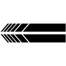 Yan Ayna Şerit - Araç, Oto, Laptop, Duvar Uyumlu Sticker 20*2 cm