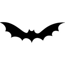 Batman Yarasa 2 Sticker Oto Motor Laptop Duvar Folyo Sticker 20X6 cm