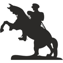 Mustafa Kemal Atatürk (Oto-Motor-Laptop-Duvar-Dekor) 10 x 8 cm