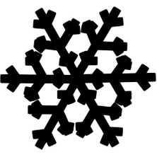 Kar Tanesi Yapışkan Arma Araç&motor&dekor 20 x 18 cm