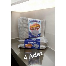 Viomax Sihirli Telli Sünger 4 Adet Çok Amaçlı Sünger