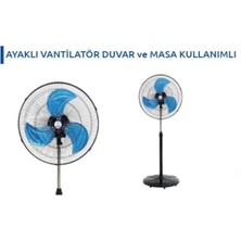 Vanti KCF276 130 Watt Sanayi Tipi Ayaklı Vantilatör