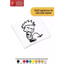 Işeyen Çocuk - Araç, Oto, Laptop, Duvar Uyumlu Sticker 10*15 cm