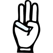 Xpetrana- Izci Selamı Sticker 10 x 19 cm