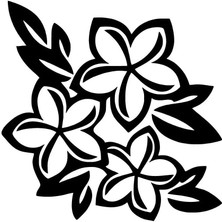 Çiçek Buketi - Araç, Oto, Laptop, Duvar Uyumlu Sticker 10*10 cm