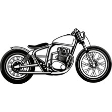 Klasik Motosikletler 2 (Oto-Motor-Laptop-Duvar-Dekor) 15 x 7 cm
