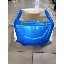 3 Tekerlekli Elektrikli Motor Arka ve Orta Grenaj Takımı Mavi Beyaz