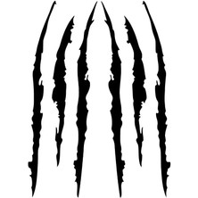 Pençe Takımı Sticker (Oto-Motor-Laptop-Duvar-Dekor) 10 x 14 cm