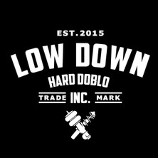 Low Down Hard Corsa Arka Cam Özel Yeni Tasarım Sticker 40*31 cm
