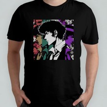 Cowboy Bebop %100 Pamuklu Bisiklet Yaka T-Shirt Model - 2