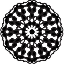 Çiçek Deseni Tip 9 15X15 cm