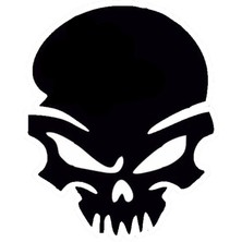 Kurt ve Göktürkçe Türk Motosiklet Siperlik Sticker 10 x 10 cm