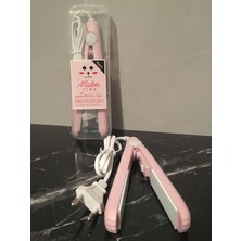 Serenity Haven Pembe Seyahat Tipi Saç Düzleştirici,  ve Hafif Tasarım (1 Adet)