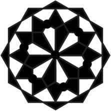 Çiçek Deseni (Oto-Motor-Laptop-Duvar-Dekor) (Tip 5) 10 x 10 cm