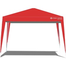 Kırmızı Polyester Tente 240X240CM, Şık ve Dayanıklı Koruma Örtüsü