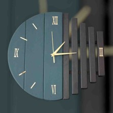 Ahşap El Yapımı Duvar Saati