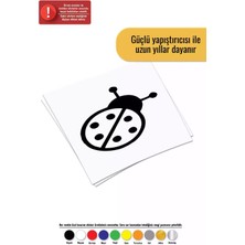 Uğur Böceği - Araç, Oto, Laptop, Duvar Uyumlu Sticker 10*10 cm