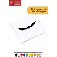 Batman Yarasa 2 - Araç, Oto, Laptop, Duvar Uyumlu Sticker 40*12 cm