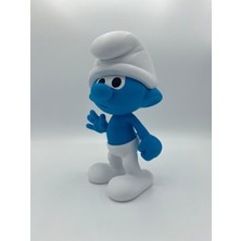 Şirinler Figürü - 20 cm Dekoratif Biblo, Smurf
