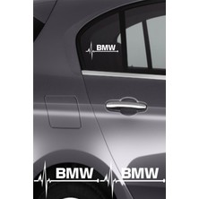 Bmw 520 Ritim Oto Sticker (2 Adet)