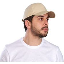 Eleven Markets Düzrenk Bej Gabardin Spor Şapka Spor Cap