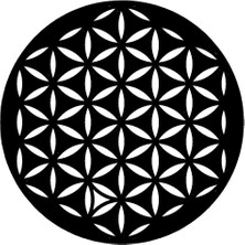 Çiçek Deseni (Oto-Motor-Laptop-Duvar-Dekor) (Tip 12) 10 x 10 cm