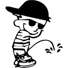 Yaramaz Çoçuk - Araç, Oto, Laptop, Duvar Uyumlu Sticker 40*48 cm