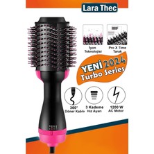 Serenity Haven 1200W Hava Üflemeli Saç Kurutma ve Şekillendirme Aleti, Siyah