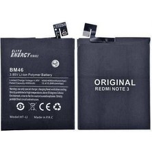 Xiaomi Redmi Note 3 BM46 Batarya Pil  A++Süper Kalite
