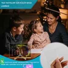 LED Işıklı Yazı Tahtası - Mesaj Panosu - 7 Neon Kalem (30 x 20)