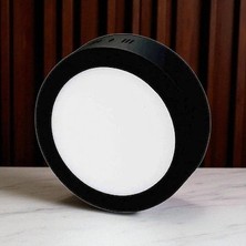 30W Sıva Üstü LED Panel (Siyah Kasa)( 6400 K)(Yuvarlak) CT-5238B
